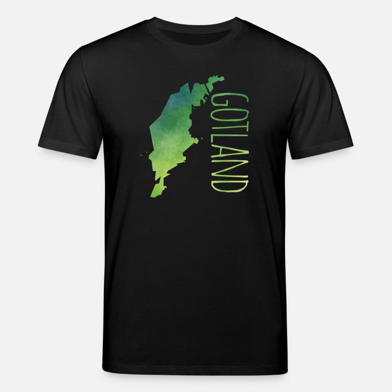 Gotland - Stanley/Stella Unisex Bio-T-Shirt CREATOR  - Schwarz
