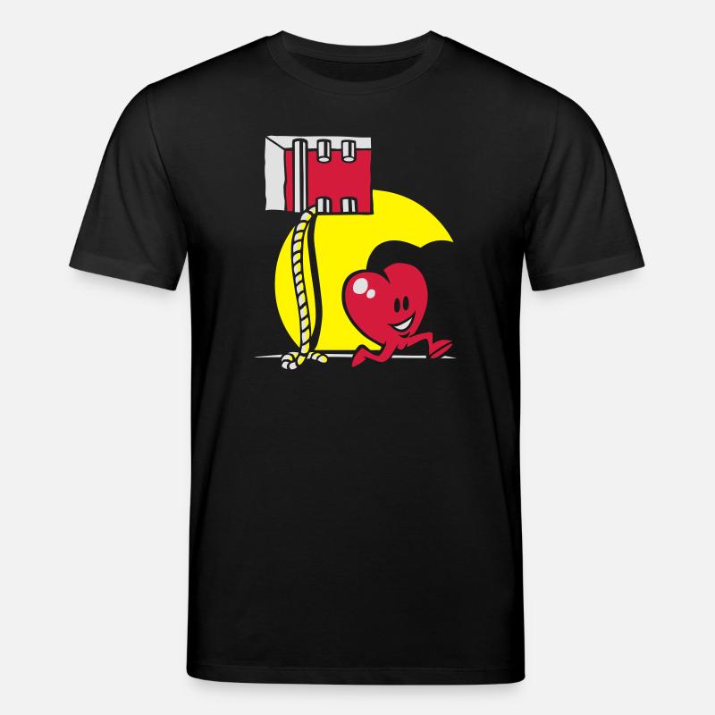 Unchained your heart - T-shirt bio CREATOR Stanley/Stella Unisexe - noir