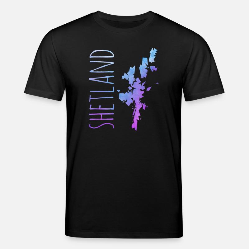 Shetland Islands - Stanley/Stella Unisex Bio-T-Shirt CREATOR  - Schwarz