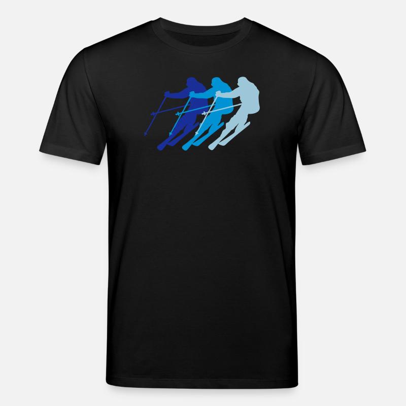 Ski - T-shirt bio CREATOR Stanley/Stella Unisexe - noir