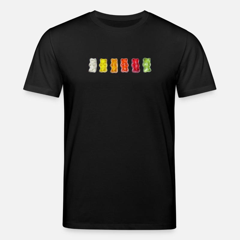 Gummibären - Stanley/Stella Unisex Bio-T-Shirt CREATOR  - Schwarz