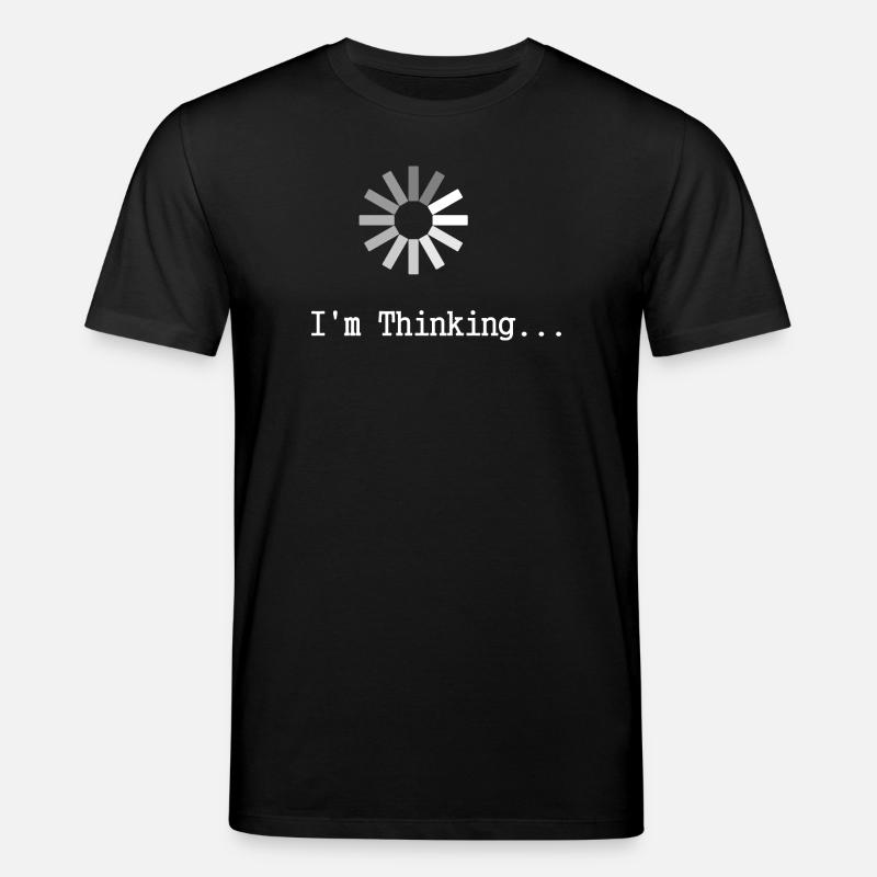 Thinking Spinner Monochrome Tee - Stanley/Stella Unisex Bio-T-Shirt CREATOR - Schwarz