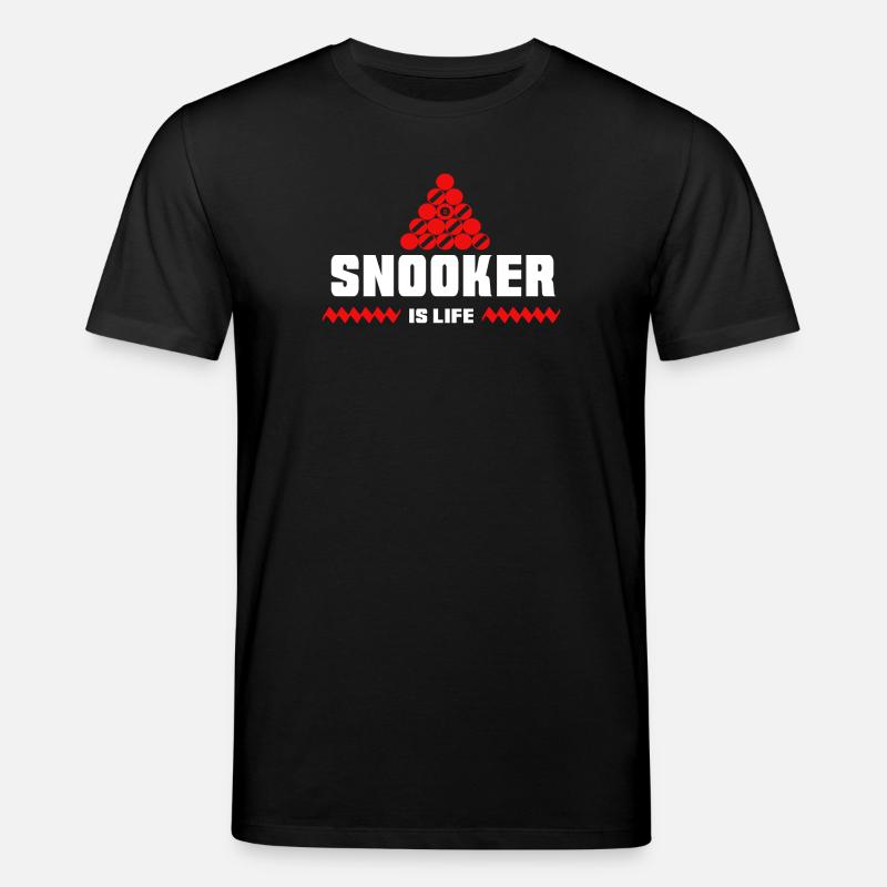 Snooker - Stanley/Stella Unisex Bio-T-Shirt CREATOR  - Schwarz
