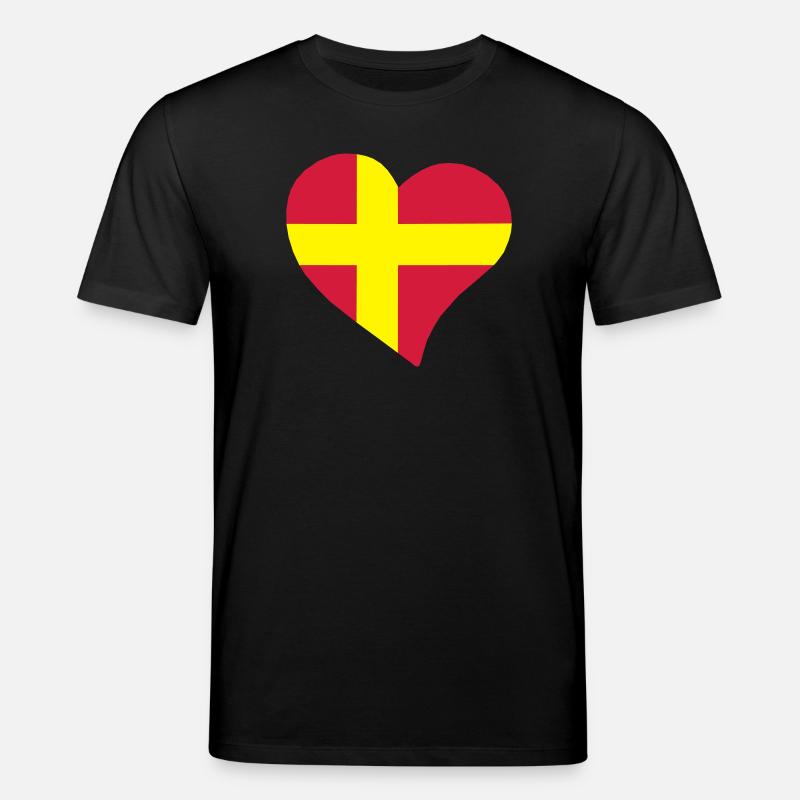  herz - Stanley/Stella Unisex Bio-T-Shirt CREATOR  - Schwarz