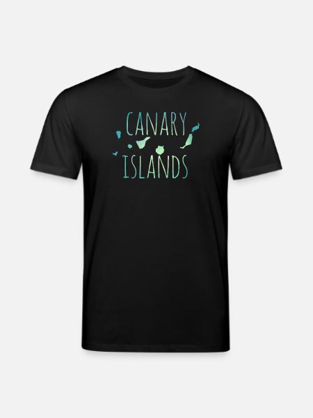 Canary Islands - Stanley/Stella Unisex Bio-T-Shirt CREATOR  - Schwarz