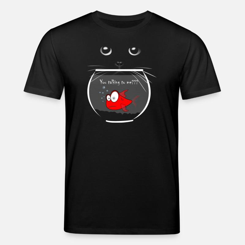 poisson rouge - T-shirt bio CREATOR Stanley/Stella Unisexe - noir