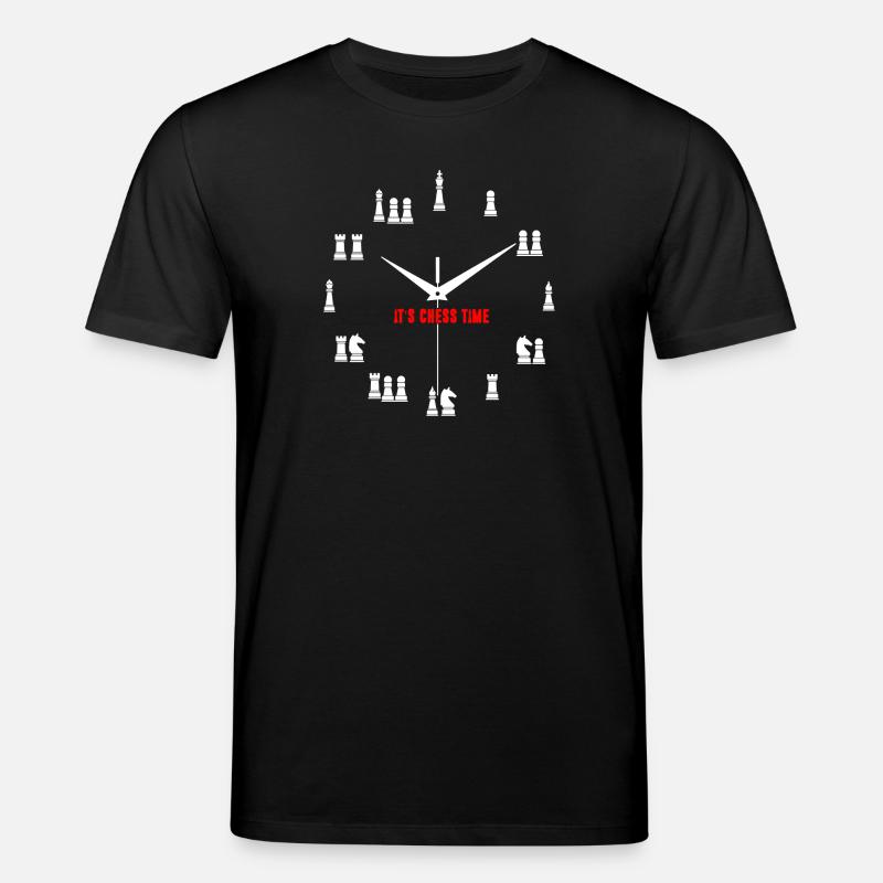 C’est la chemise du temps d’échecs - T-shirt bio CREATOR Stanley/Stella Unisexe - noir
