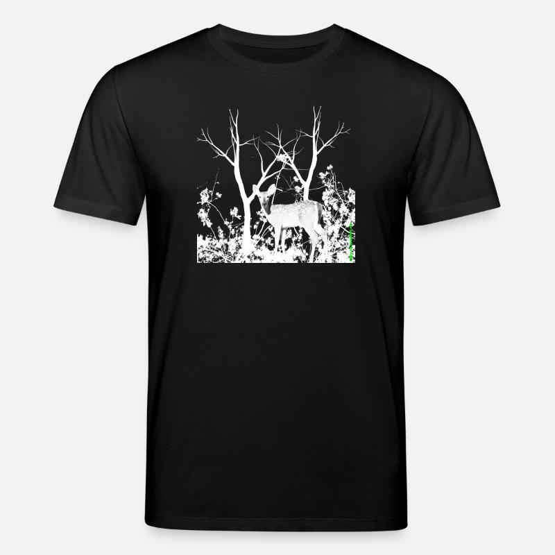 deer - Stanley/Stella Unisex Bio-T-Shirt CREATOR  - Schwarz