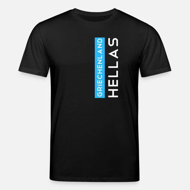 Grèce Hellas - T-shirt bio CREATOR Stanley/Stella Unisexe - noir