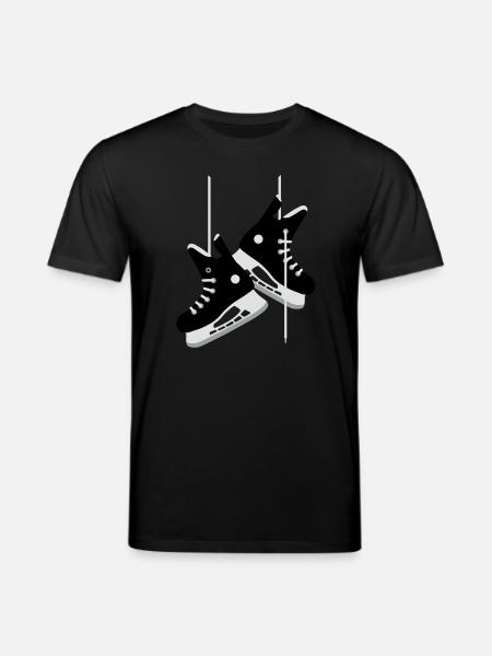 hockey skates - Stanley/Stella CREATOR Unisex Organic T-Shirt - black