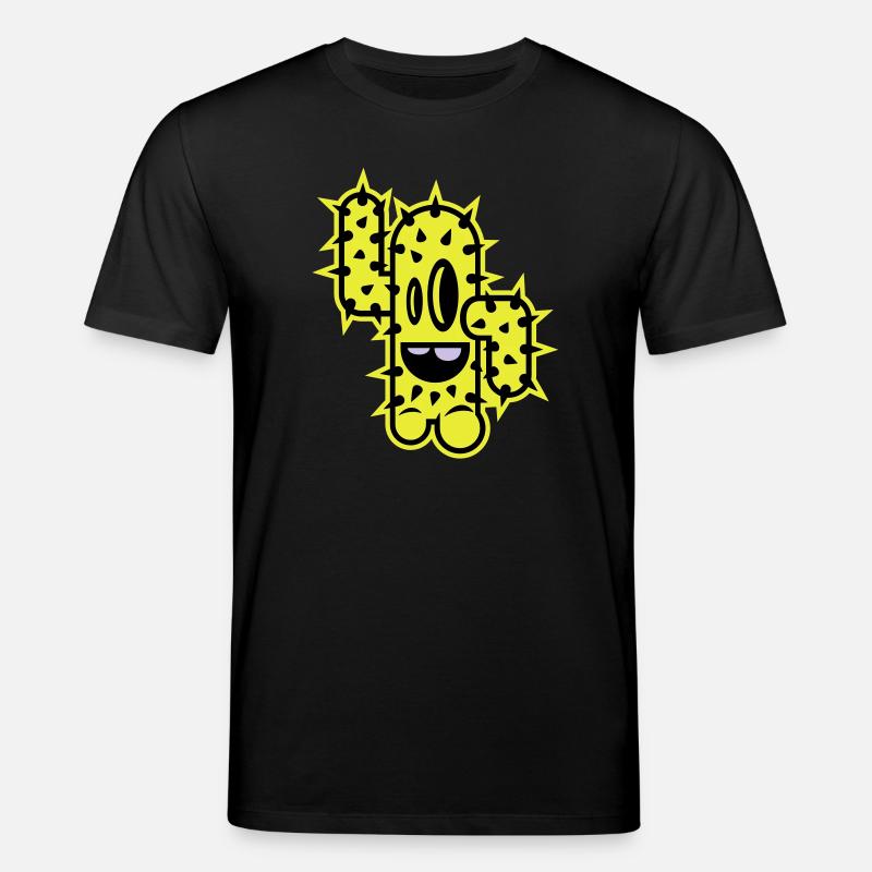 kaktus high five comic - Stanley/Stella Unisex Bio-T-Shirt CREATOR  - Schwarz