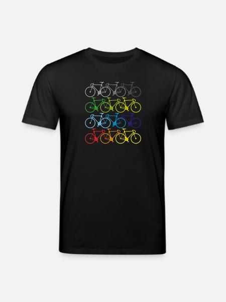 Vélo sport d'été - T-shirt bio CREATOR Stanley/Stella Unisexe - noir