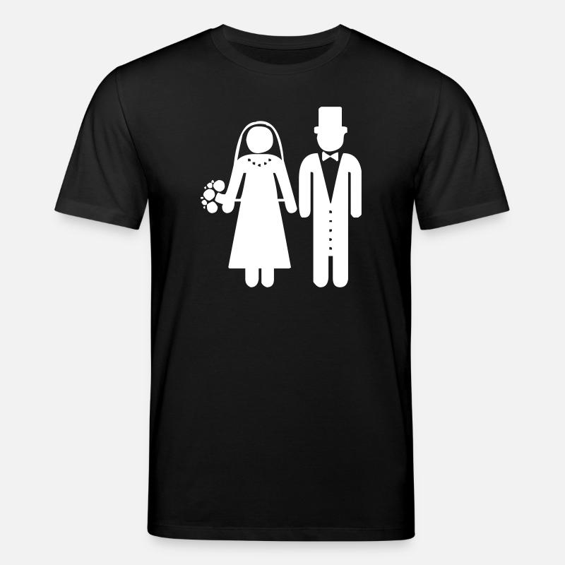 Ein Hochzeitspaar - Stanley/Stella Unisex Bio-T-Shirt CREATOR  - Schwarz