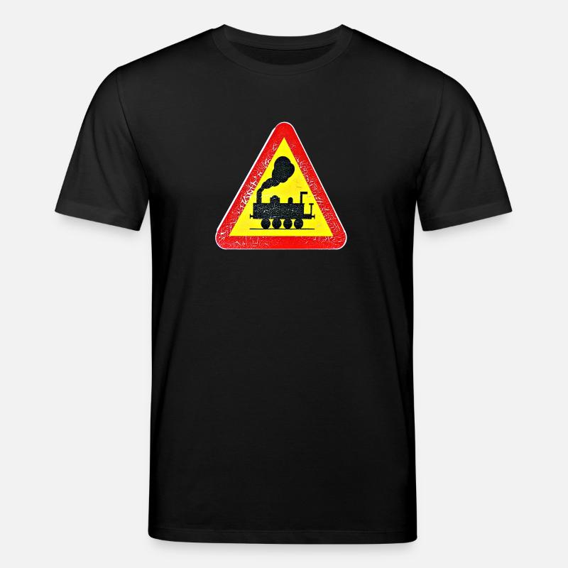Croix de train - T-shirt bio CREATOR Stanley/Stella Unisexe - noir