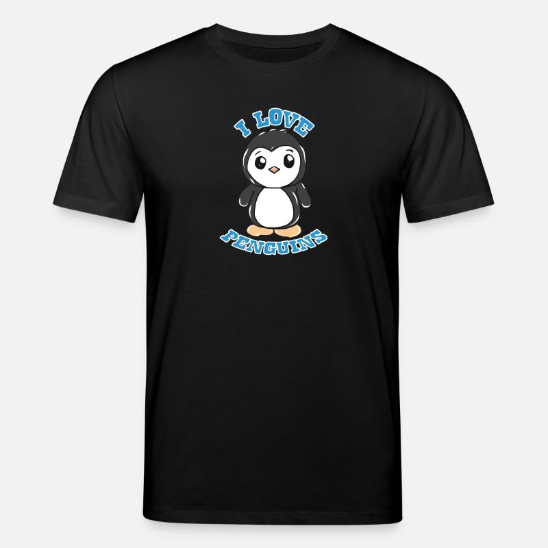 Pinguin - Stanley/Stella Unisex Bio-T-Shirt CREATOR  - Schwarz