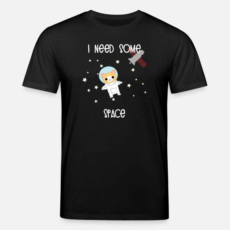 Wissenschaft Katze - Stanley/Stella Unisex Bio-T-Shirt CREATOR  - Schwarz