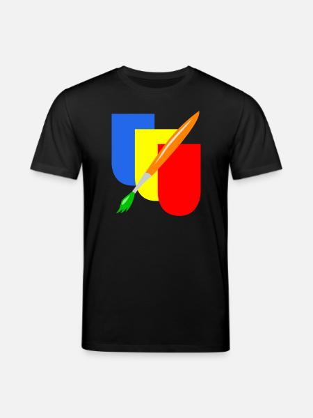 maler wappen handwerk - Stanley/Stella Unisex Bio-T-Shirt CREATOR - Schwarz
