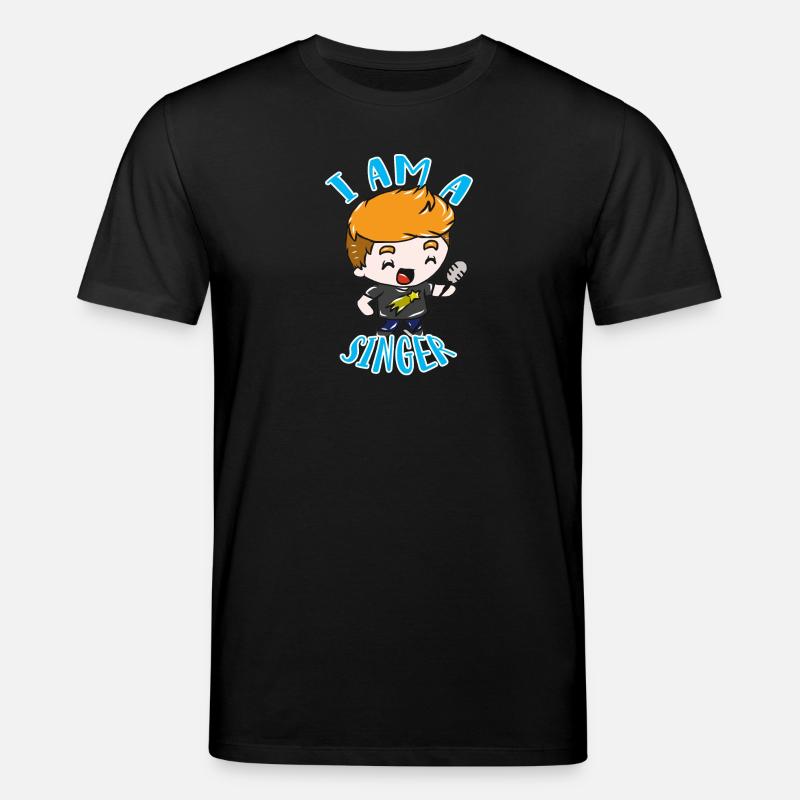 Sänger - Stanley/Stella Unisex Bio-T-Shirt CREATOR  - Schwarz