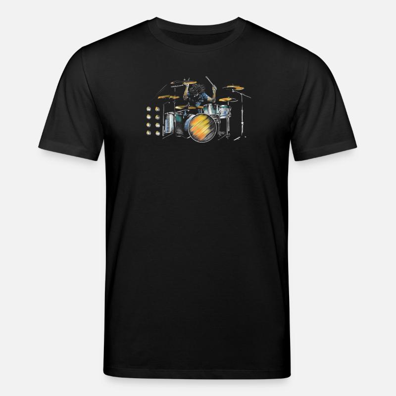 Schlagzeug - Stanley/Stella Unisex Bio-T-Shirt CREATOR - Schwarz