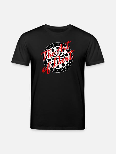 Darts Art Dart Dartboard 180 - Stanley/Stella CREATOR Unisex Organic T-Shirt - black