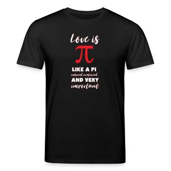 Mathe - Stanley/Stella Unisex Bio-T-Shirt CREATOR  - Schwarz - Vorne - Alina (178cm) & Michal (187cm)