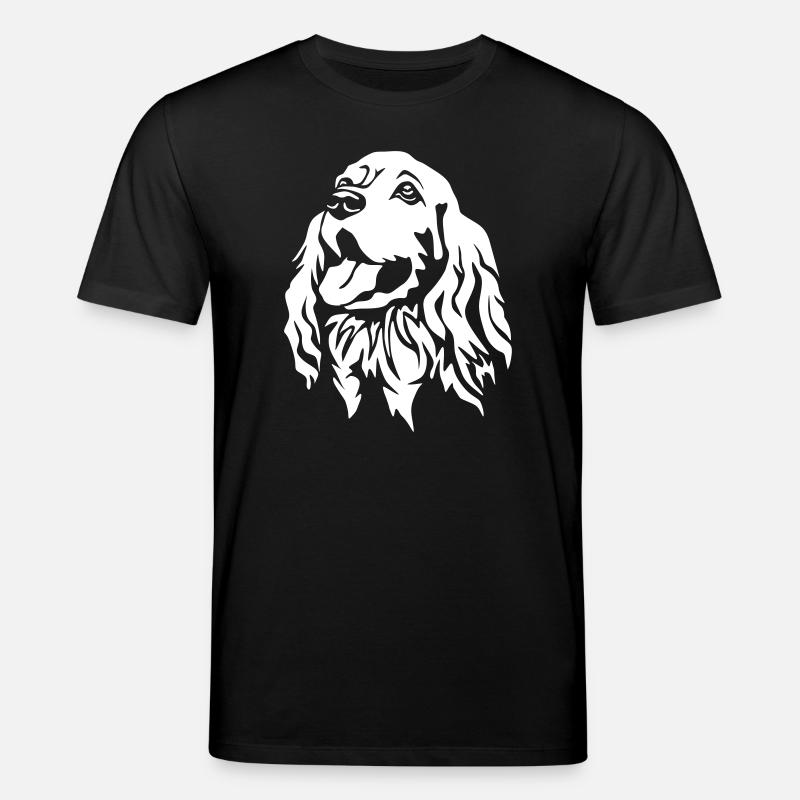 Cocker Spaniel "Black Edition" - T-shirt bio CREATOR Stanley/Stella Unisexe - noir