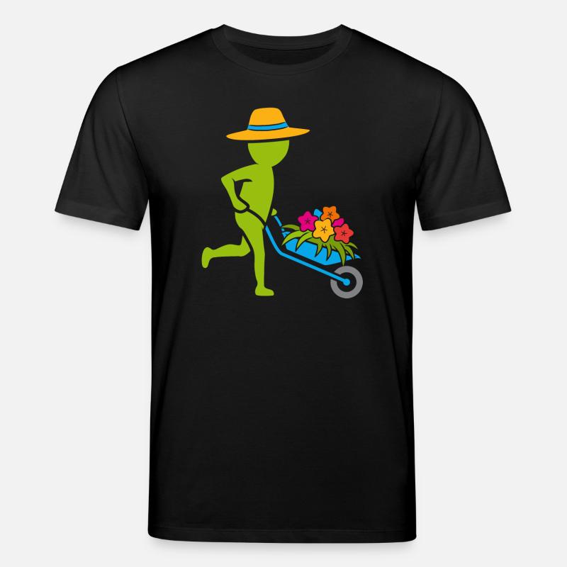 Gärtner / Gärtnerin - bunt - Stanley/Stella Unisex Bio-T-Shirt CREATOR  - Schwarz