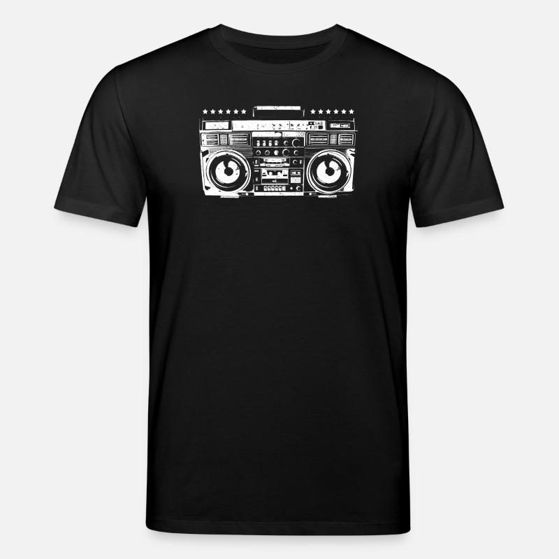 Ghettoblaster - ghetto blaster - T-shirt bio CREATOR Stanley/Stella Unisexe - noir