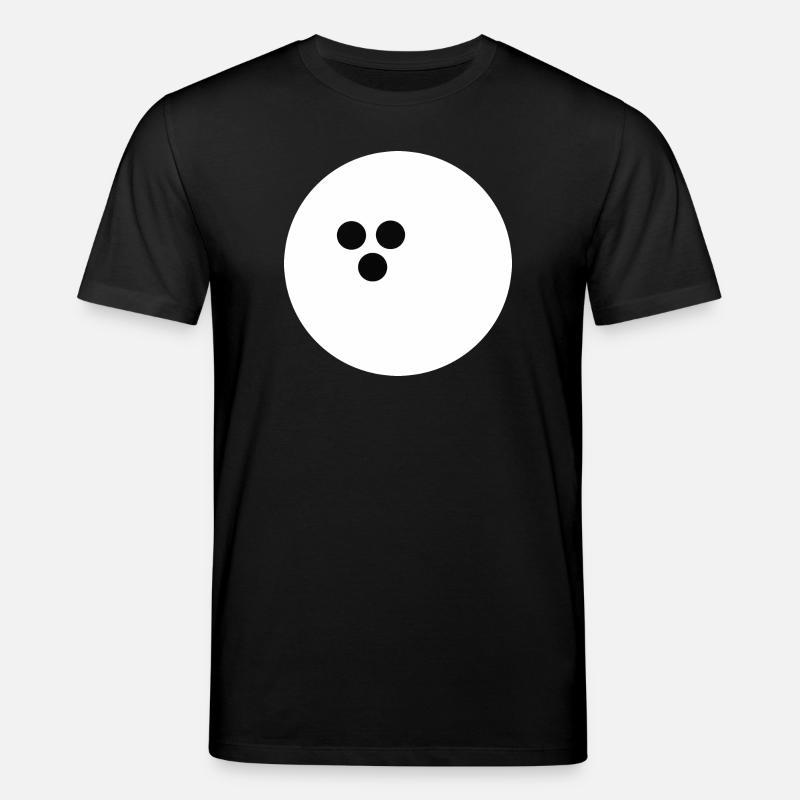 Boule de bowling, Bowling - T-shirt bio CREATOR Stanley/Stella Unisexe - noir