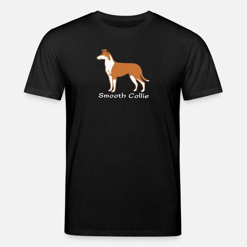 Kurzhaarcollie sable - Stanley/Stella Unisex Bio-T-Shirt CREATOR - Schwarz