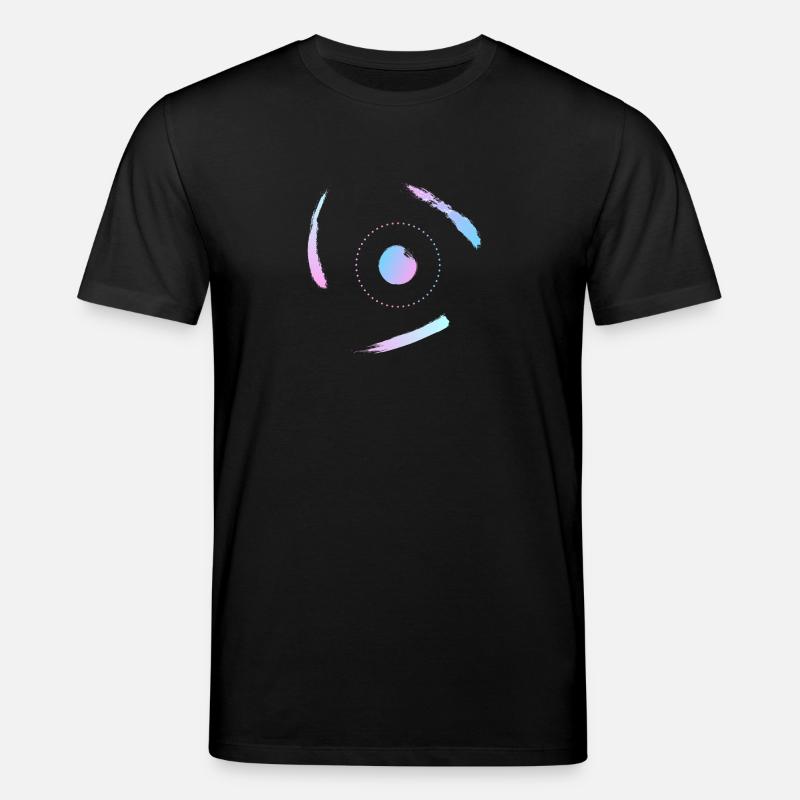 Elektronen umkreisen das Atom - Stanley/Stella Unisex Bio-T-Shirt CREATOR  - Schwarz