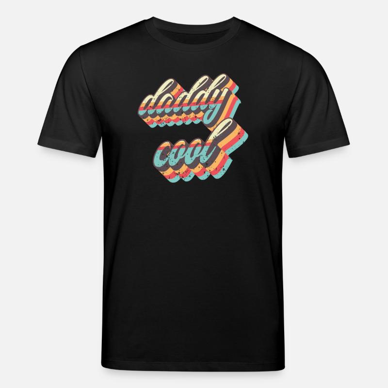 Papa cool - T-shirt bio CREATOR Stanley/Stella Unisexe - noir