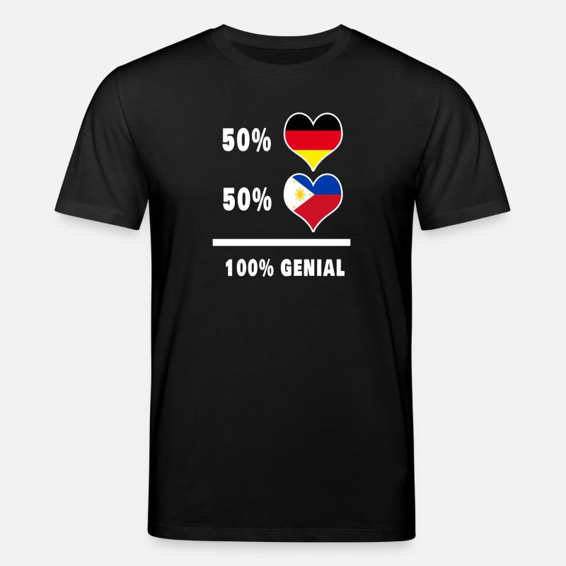 Allemagne et Philippines Awesome / Gift - T-shirt bio CREATOR Stanley/Stella Unisexe - noir