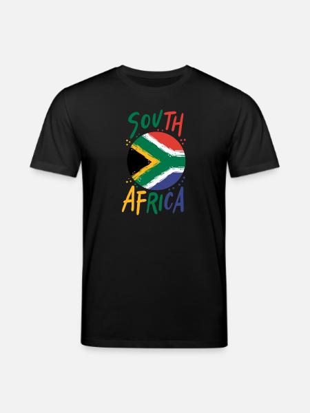 Afrique du Sud - T-shirt bio CREATOR Stanley/Stella Unisexe - noir