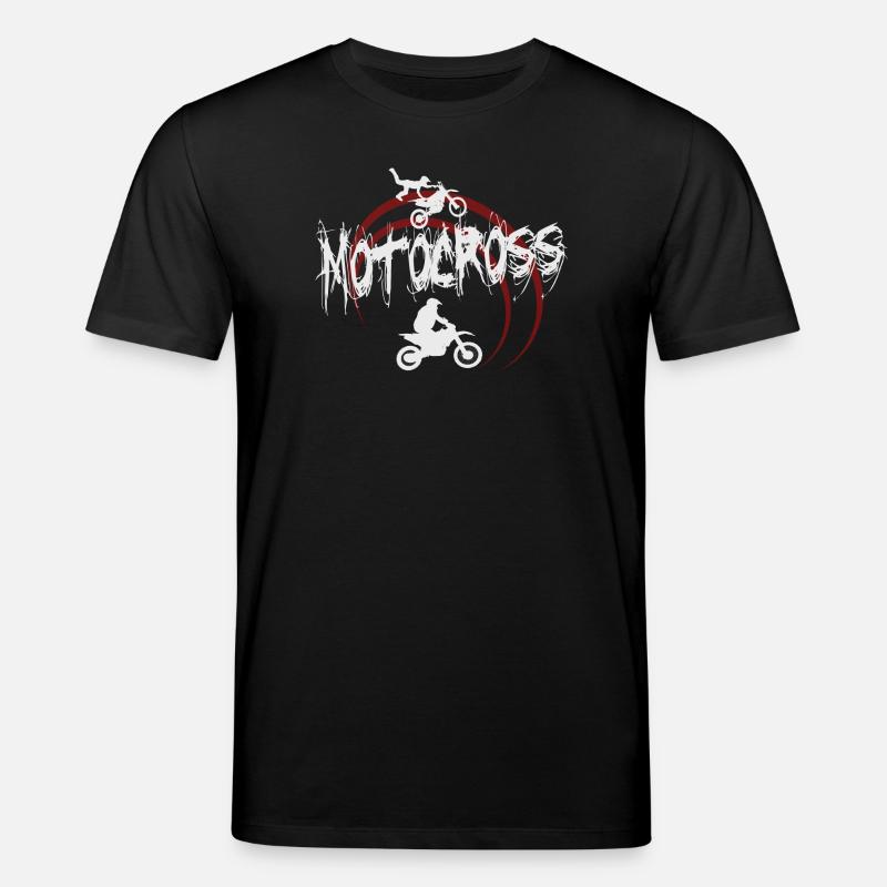 Motocross - Stanley/Stella Unisex Bio-T-Shirt CREATOR  - Schwarz