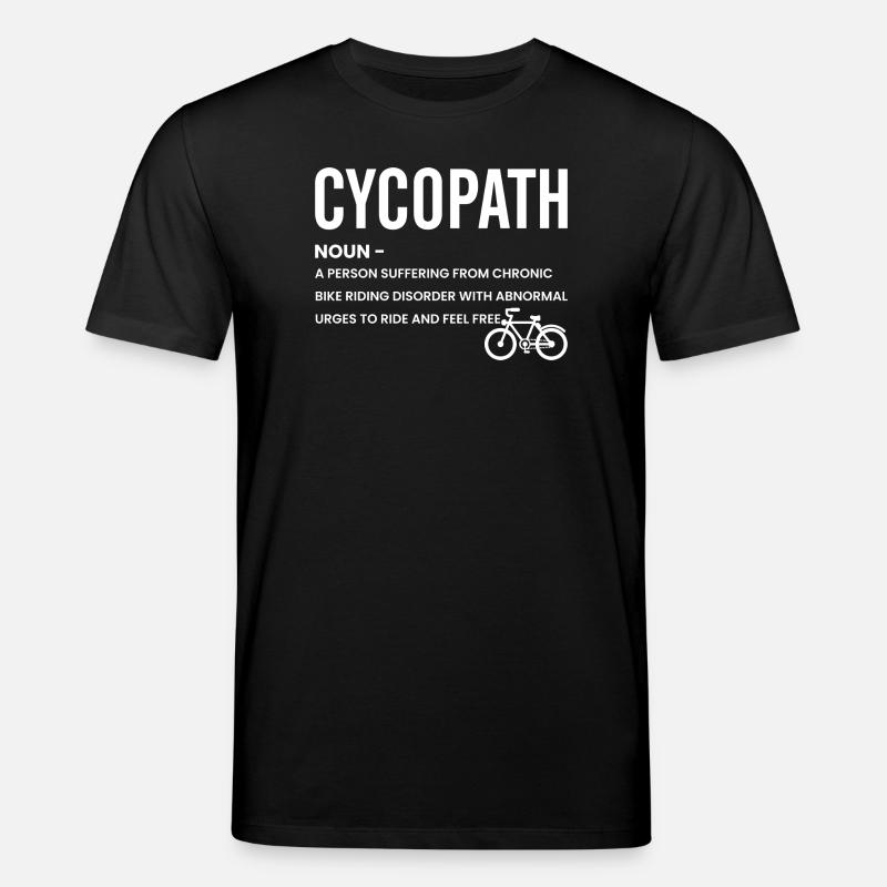 Cycle Path Emblem Tee - Stanley/Stella CREATOR Unisex Organic T-Shirt - black