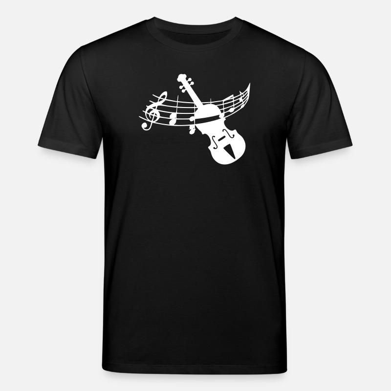 Violon violon - T-shirt bio CREATOR Stanley/Stella Unisexe - noir