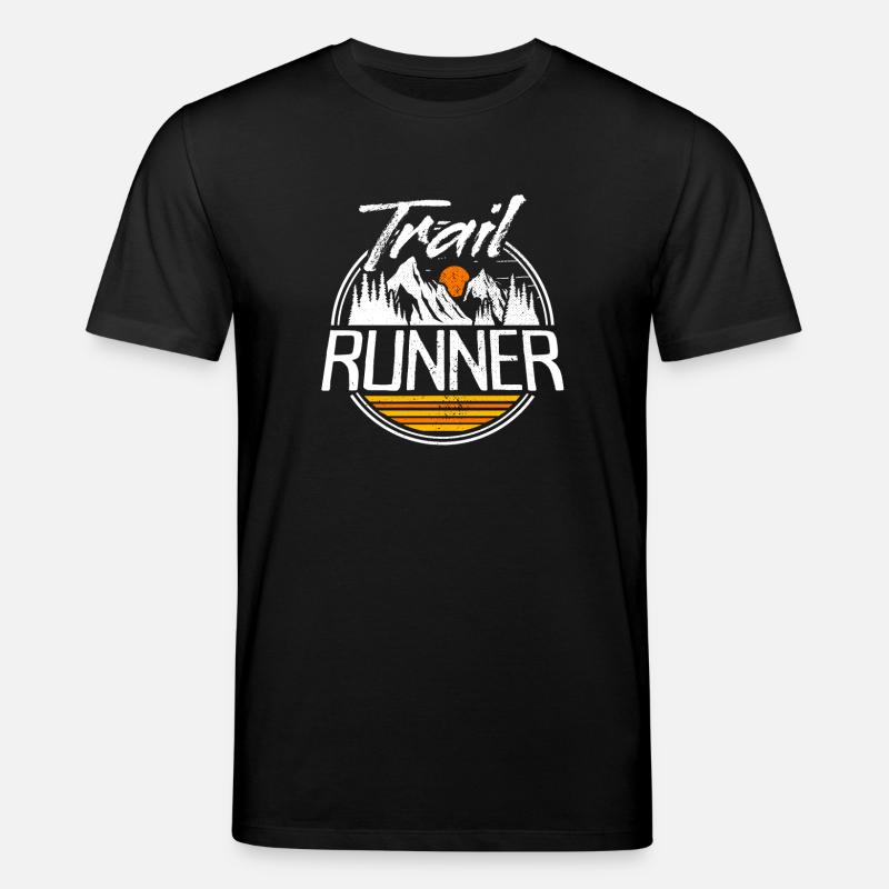 Trail Runner Traillauf Trailrunner Ultra Running - Stanley/Stella Unisex Bio-T-Shirt CREATOR - Schwarz