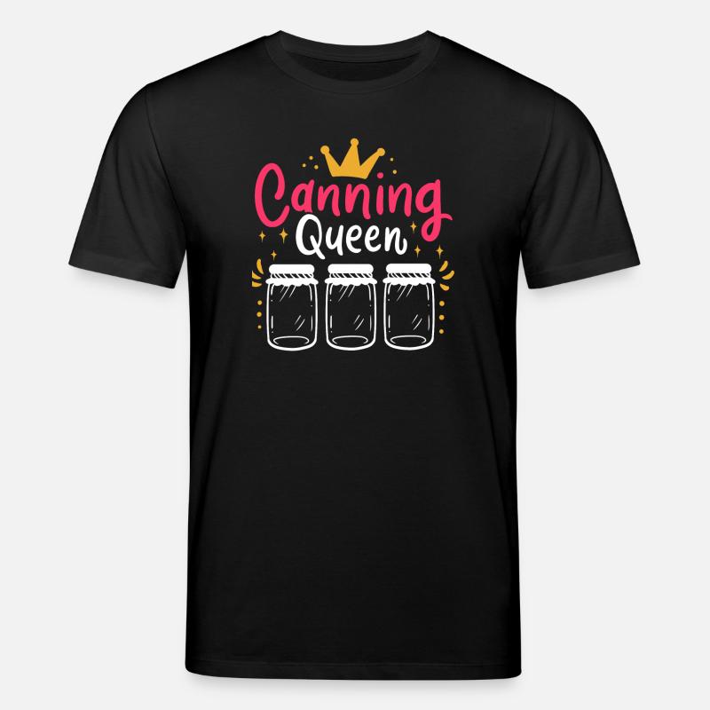 Einmachen Einkochen - Stanley/Stella Unisex Bio-T-Shirt CREATOR  - Schwarz