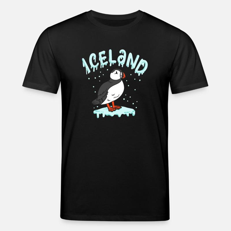 Les plongeurs de perroquet islandais - T-shirt bio CREATOR Stanley/Stella Unisexe - noir
