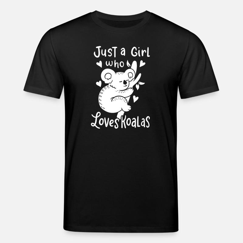 Koalas - Stanley/Stella Unisex Bio-T-Shirt CREATOR  - Schwarz