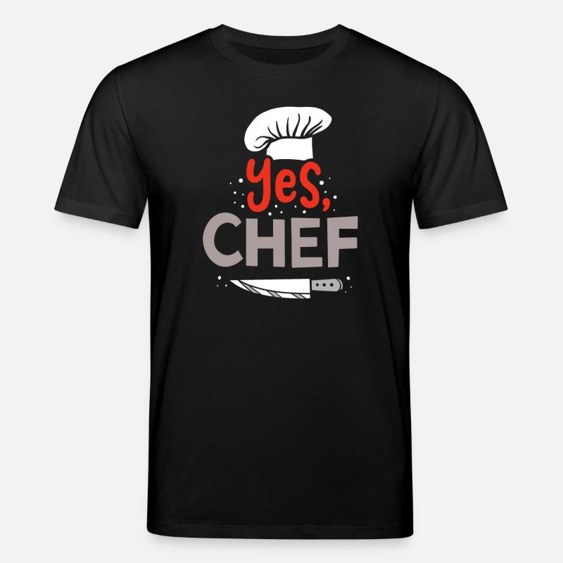 Chefkoch Koch Küchenchef - Stanley/Stella Unisex Bio-T-Shirt CREATOR  - Schwarz