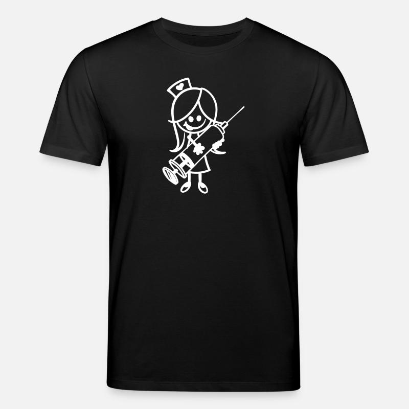 Infirmière infirmière paramédicale profession sociale - T-shirt bio CREATOR Stanley/Stella Unisexe - noir