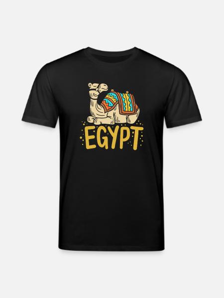 Ägypten Ägypter Kamel - Stanley/Stella Unisex Bio-T-Shirt CREATOR  - Schwarz