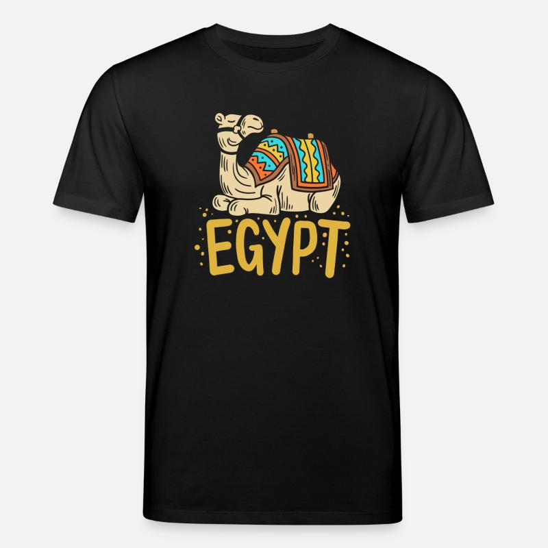 Égypte Chameau égyptien - T-shirt bio CREATOR Stanley/Stella Unisexe - noir
