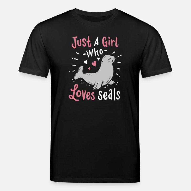 Robben Robbe - Stanley/Stella Unisex Bio-T-Shirt CREATOR  - Schwarz