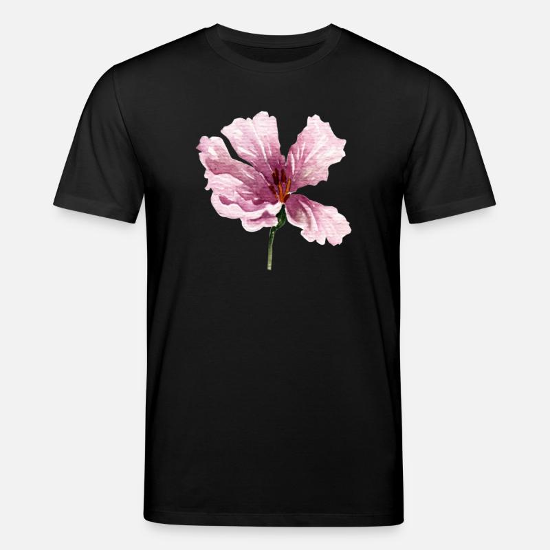 fleur - T-shirt bio CREATOR Stanley/Stella Unisexe - noir