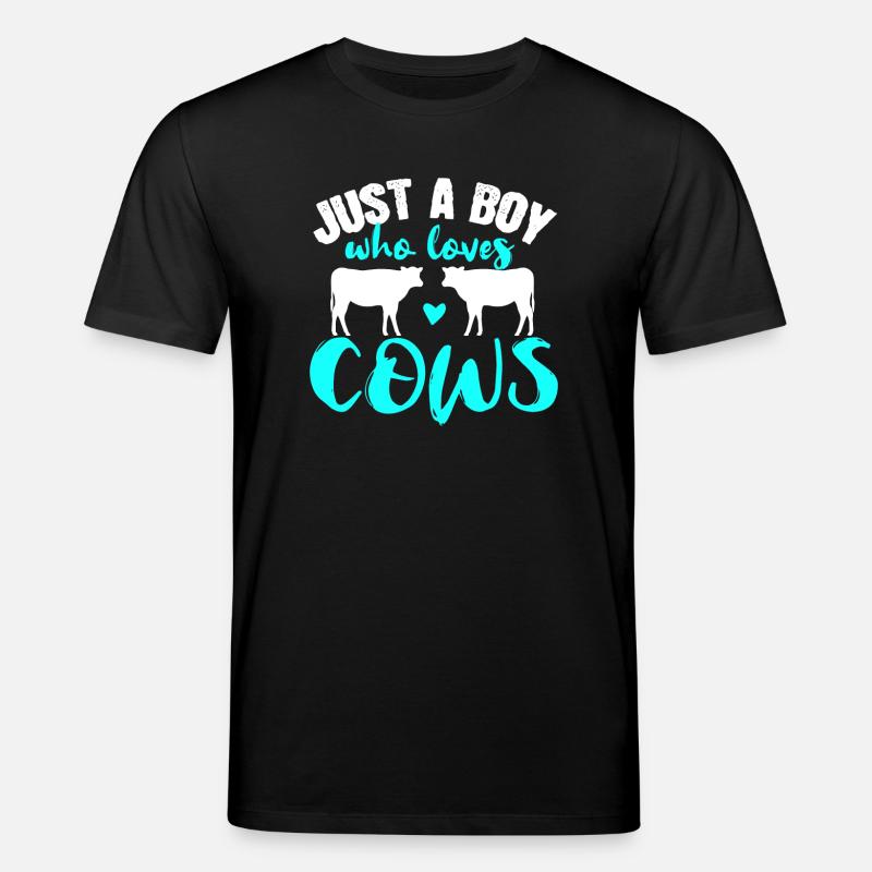 Kuh Kühe - Stanley/Stella Unisex Bio-T-Shirt CREATOR  - Schwarz