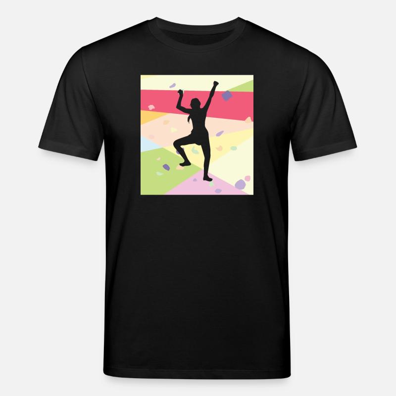 Klettern Kletterer - Stanley/Stella Unisex Bio-T-Shirt CREATOR  - Schwarz