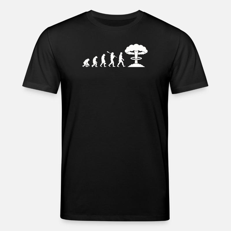 Evolution Nuclear Bomb - Stanley/Stella CREATOR Unisex Organic T-Shirt - black